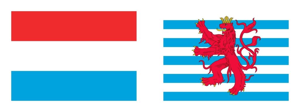 Kroniek Meer dan wat dan ook Groot Wat is de vlag van Luxemburg? - LuxemburgInfo.nl